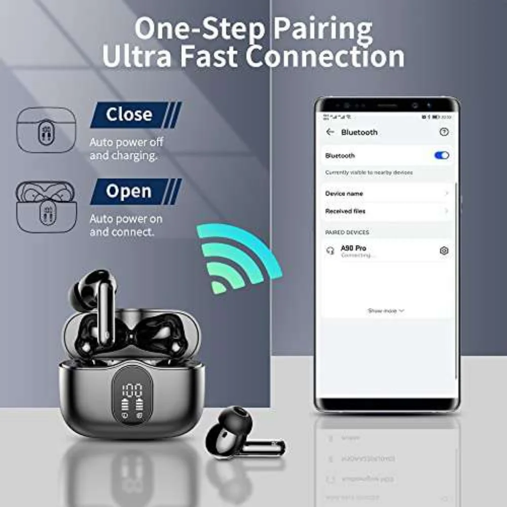 Btootos A90 Wireless Earbuds